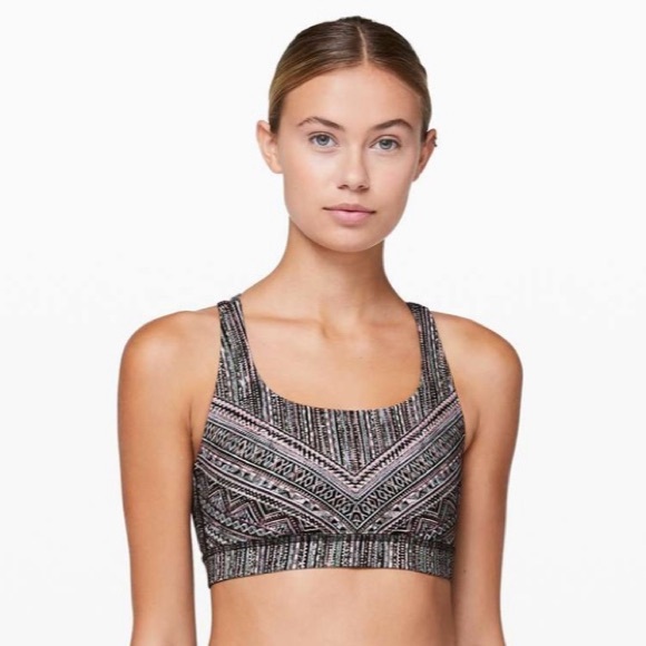 Lululemon Energy Bra | Size 4 | Tribal Pace Print - Picture 2 of 11